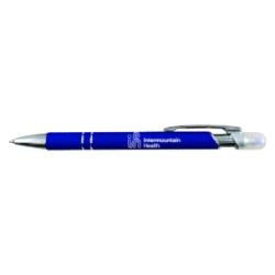Mia Incline Pen with Highlighter - Blue 